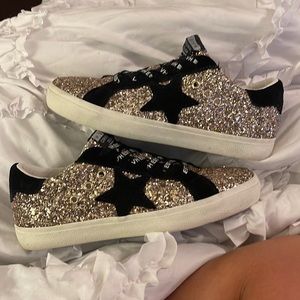 Vintage Havana gold glitter